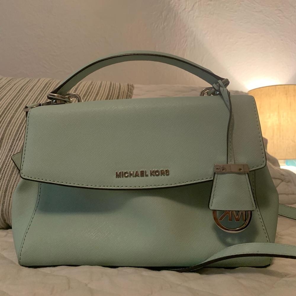 Michael Kors Small Saffiano Leather Crossbody Bag